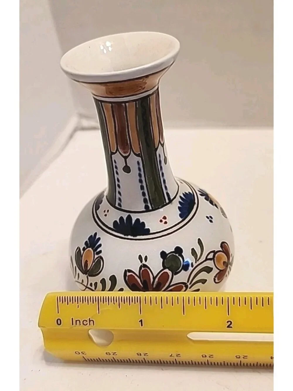 Royal Delft De Koninklijke Porceleyne Fles Vintage Petit Vase Signed Netherlands